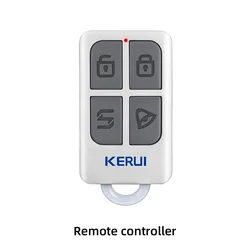 Smart Home Security System Panel with WiFi & GSM Connectivity - Supports Alexa & Tuya App, Includes Wireless Motion Sensor & Siren - UK Plug (RC531 Remote Control)