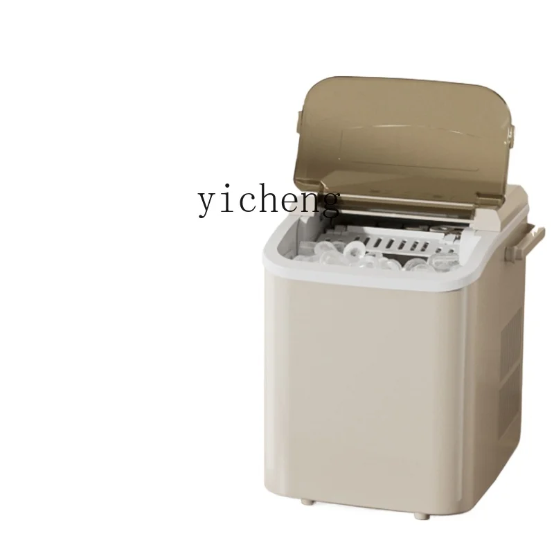 Tqh Ice Maker Small Mini Home Use and Commercial Use 14kg Dormitory Students Intelligent Automatic Ice Cube Maker