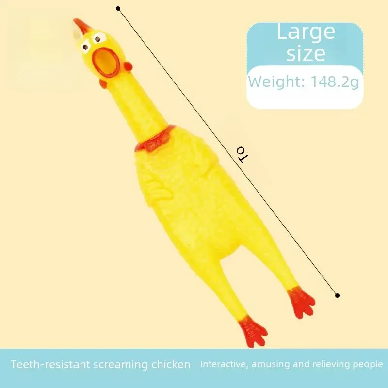Large screaming chicken