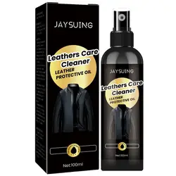 Leather Protective Oil Leather Color Restorer For Couches And Car Seats Scratch Repair Color Restorer 100ml Leather Care Cleaner