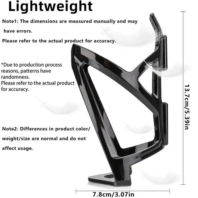 Bicycle Water Bottle Cage Colorful Gradient Cycling Bottle Holder Ultralight MTB Road Bike Water Bottle Bracket 6