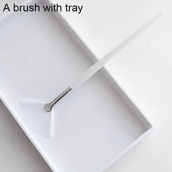Deluxe Facial Mask Application Brush Set (A with tray)