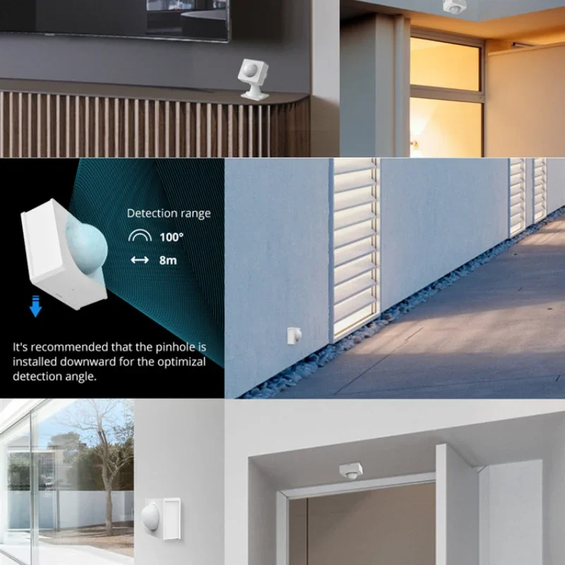 SONOFF Smart Motion Sensor Work With Base ZigBee PIR3-RF 433Mhz Movement Detector Via EWeLink APP Smart Scene For Home