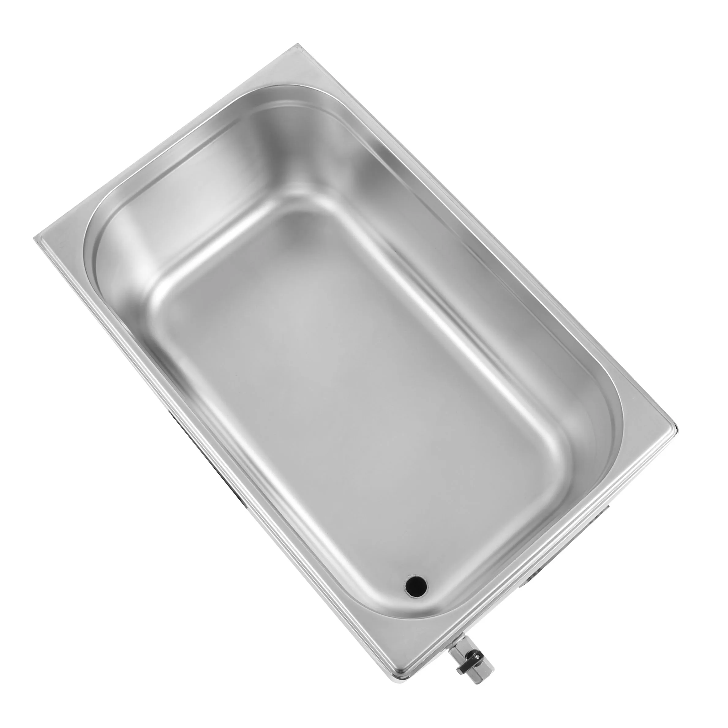 Stainless Steel Kitchen Equipment Supply 26L Full Size Industrial Slow Cooker With Valve 4