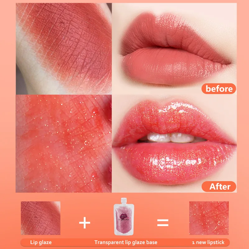 DIY Lip Gloss Base Kit Clear Lip Gloss Base Oil Making Kit DIY Lip Glaze  Base Raw Material Handmade Cosmetic Lipstick Makeup Set - AliExpress