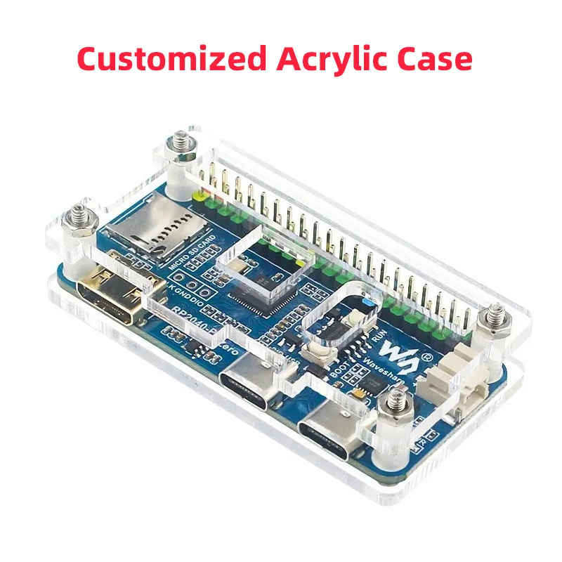 Placa de Desenvolvimento Base em Raspberry pi Rp2040 16mb de Memória Flash x tipo c Mini Porta Compatível com Hdmi tf Card Slot Rp2040-pizero - Imagem 2