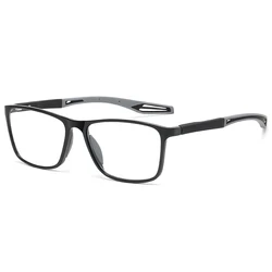 Lightweight Blue Light Blocking Flexible Reading Glasses - Comfortable, Eye Strain Relief for Men and Women (Gray)
