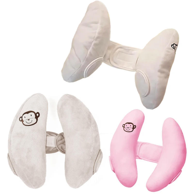 Cartoon Stroller Neck Pillow Baby Stroller Sleeping Neck Support Car Seat Headrest Universal Multi-functional Sleeping Pillow