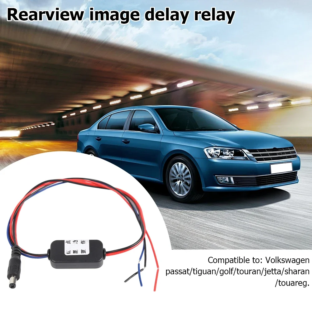 Car Rear View Camera Delay Timer Relay Filter Wire Cable for Volkswagen Passat Tigua Compact Portable Car Replacement Parts