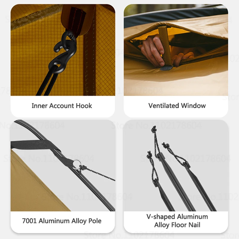 Naturehike Sand dune7.6 キャンプテント屋外軽量太陽画面ハイキング