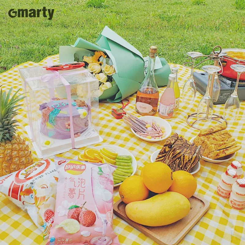 Portable Outdoor Picnic Mat Moisture Resistant Wear Resistant Spring Tour Floor Mat Thickened Waterproof Camping Beach