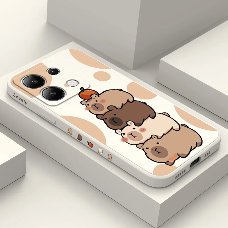 Stacked Bear Liquid Silicone Phone Case