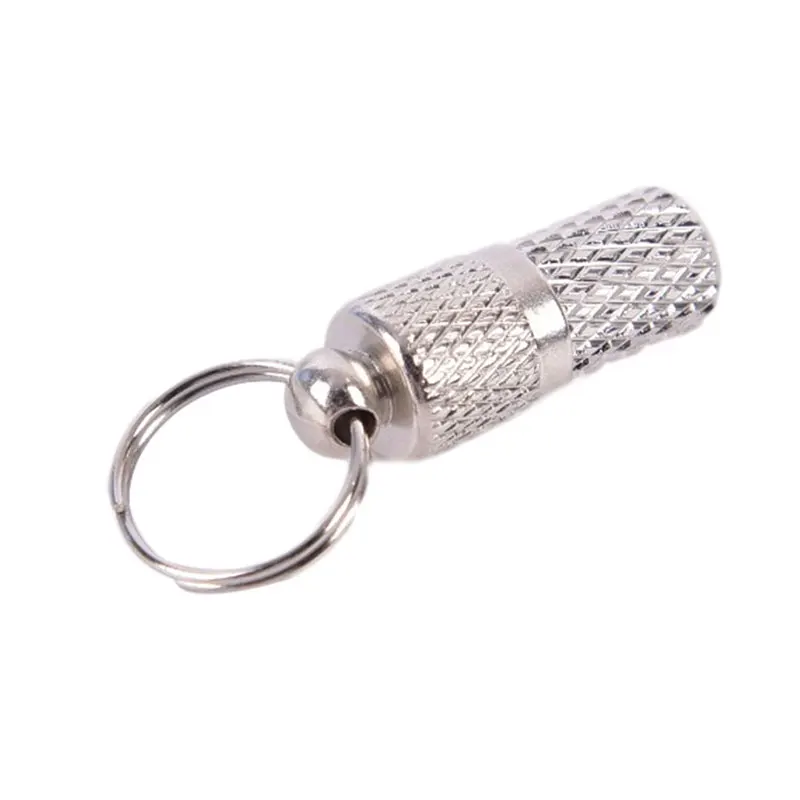 METAL SCREW LOST DOG CAT PET ID IDENTITY ADDRESS TAG COLLAR BARREL LABEL TUBE