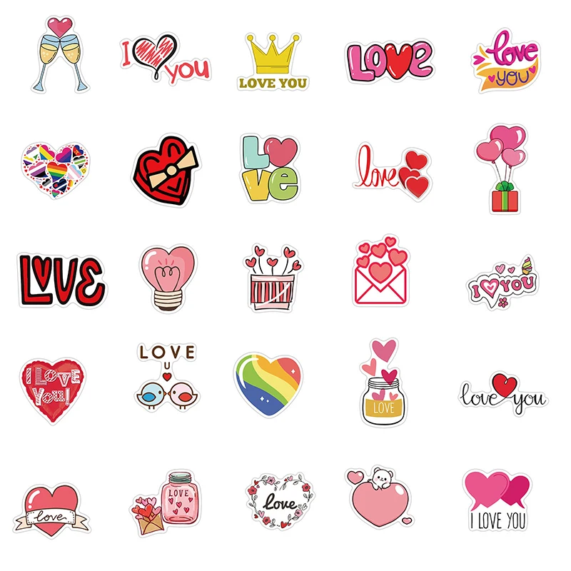 Colorful Aesthetic Stickers for Children's Creative Scrapbooking and School Supplies