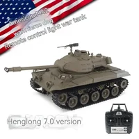 Henglong 3839-1 Simulation Track Model Remote Multifunctional Main Battle Competition Light Combat Tank Children's Control Toys 2