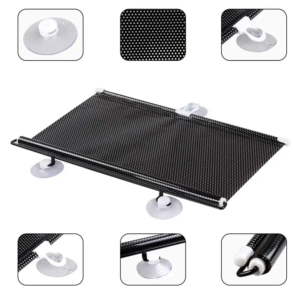Car Sunshade Curtain Roller Sunblind UV Protective Visor