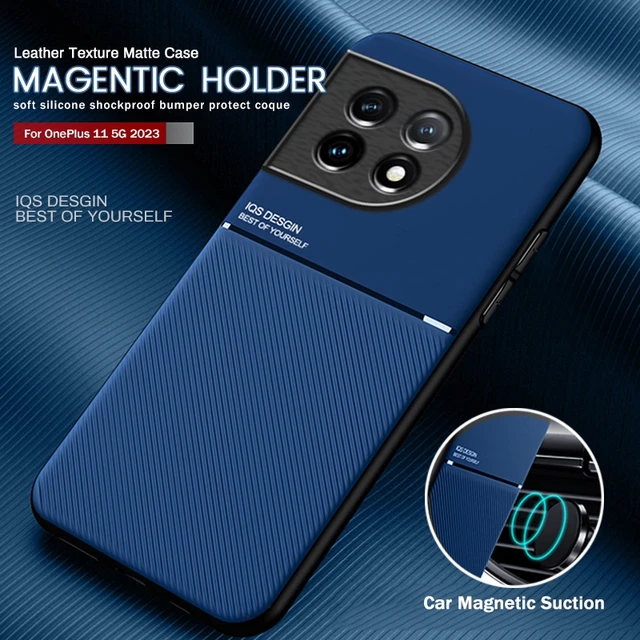 Funda OnePlus 11 con Soporte Magnético - Azul