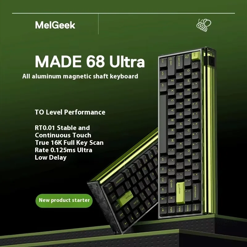 MelGeek MADE68 Ultra Aluminum Magnetic Switch mechanical MelGeek MADE68 Ultra Aluminum Magnetic Switch mechanical