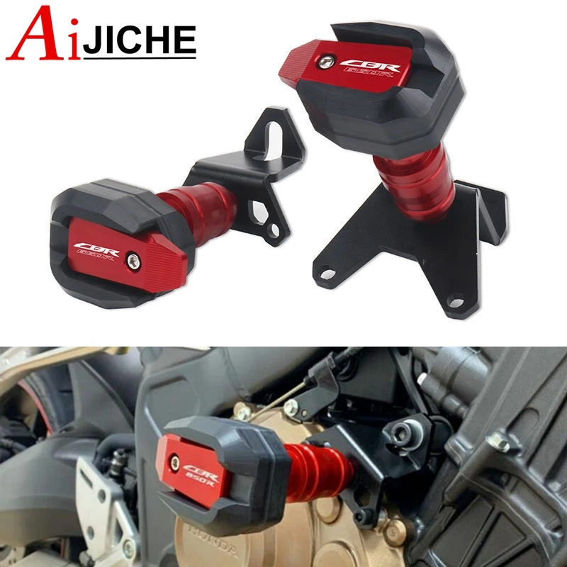 Moto Cnc Protezione Anticaduta Telaio Cursore Carenatura Protezione Crash Pad Per Honda Cb650R Cbr650R Cb Cbr 650R 2021-2023