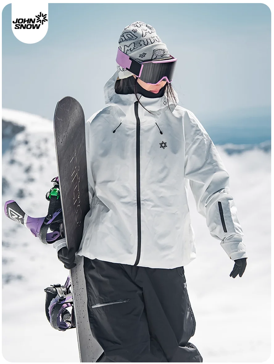John Snow 2025 3L Ski Jacket Pants Set Waterproof Snowboard