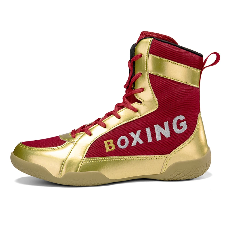 Top Quality Wrestling Sneakers Mens Designer Wearable Boxing Sneakers Classic Branded Athletic Boxing Fighting Boots
