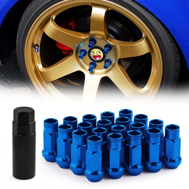 Boulons de roue de voiture modifiés, goujon LDPKg M12x1.5/1.25, acier  universel, rallonge de jante de gland automatique, course LDPNut V48, 20  pièces - AliExpress