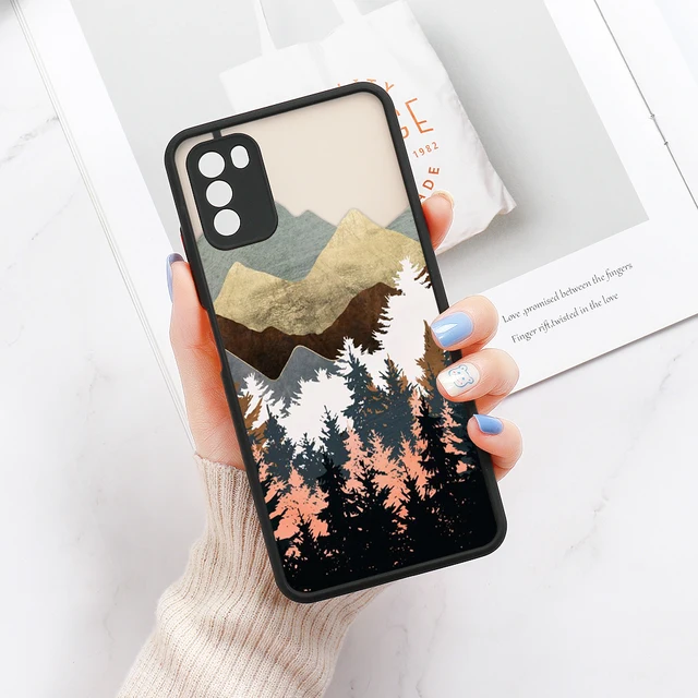 Poco X3 Pro F3 Cases For Xiaomi Redmi Note 10 Pro Cover Hard Matte Funda Redmi Note 11 9 8 7 9s 10s 11s 9T X 3 NFC Note10 Coque OA48