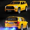 1/24 Sequoia SUV Alloy Car Model Diecasts & Toy Metal Off-Road Vehicles Car Model High Simulation Sound and Light Childrens Gift 5