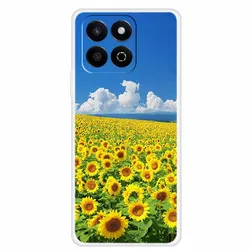 Stylish Soft TPU Silicone Phone Case - Premium Print Design Cover for Honor X7C 5G (H05.CH.1)