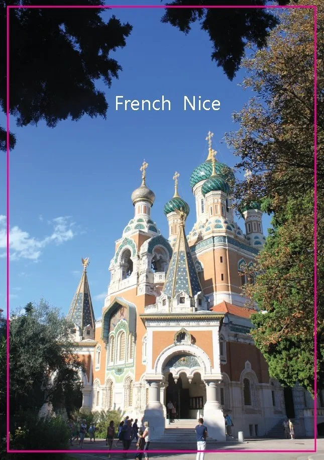 Metal Wrapped Magnets Souvemag Frence Tourist Resort Nice Church Plate Fridge Magnet 5353