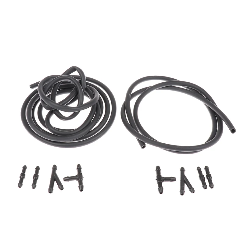 5pcs/Set 1/2 Meters Car Windshield Washer Hose Car Wiper Blade Pipe Blades Accessories Styling