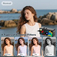 Ourlife Thumb Keychain Camera 0.96inch Mini Action Camera Retro Support Memory Card 1080P Very Small Camcorder Video Recorder 4