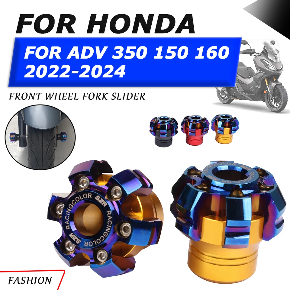 For HONDA ADV350 ADV 350 2021 2022 2023 Motorcycle Accessorie Parts Foot  Side Stand Frame Slider Mirrors Riser Falling Protector - AliExpress