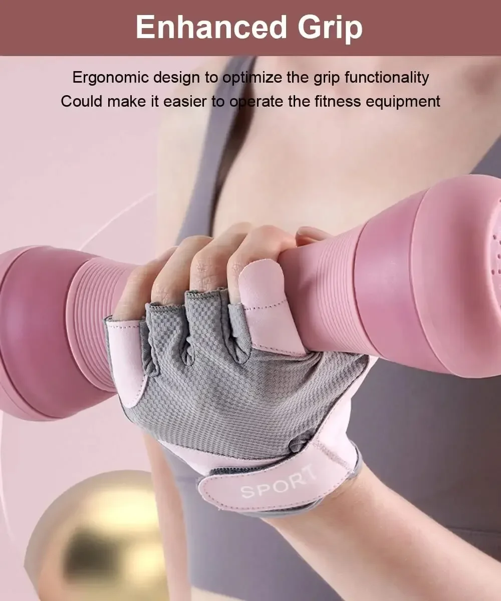 Workout Gloves with Excellent Grip Lightweight Gym Gloves for Weightlifting Cycling Exercise Training Fitness Rowing Unisex sport gloves