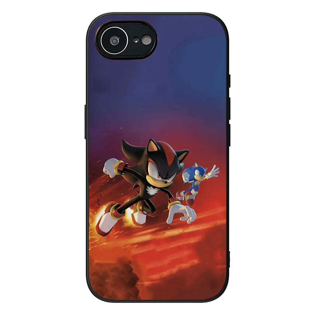 Sonic & Shadow Hedgehog Soft Phone Cover Case