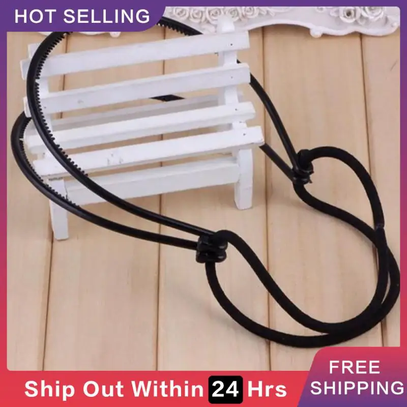 

Двойная резинка для пучка волос высококачественные материалы регулируемые аксессуары для волос повязка на голову плетеные резинки для волос