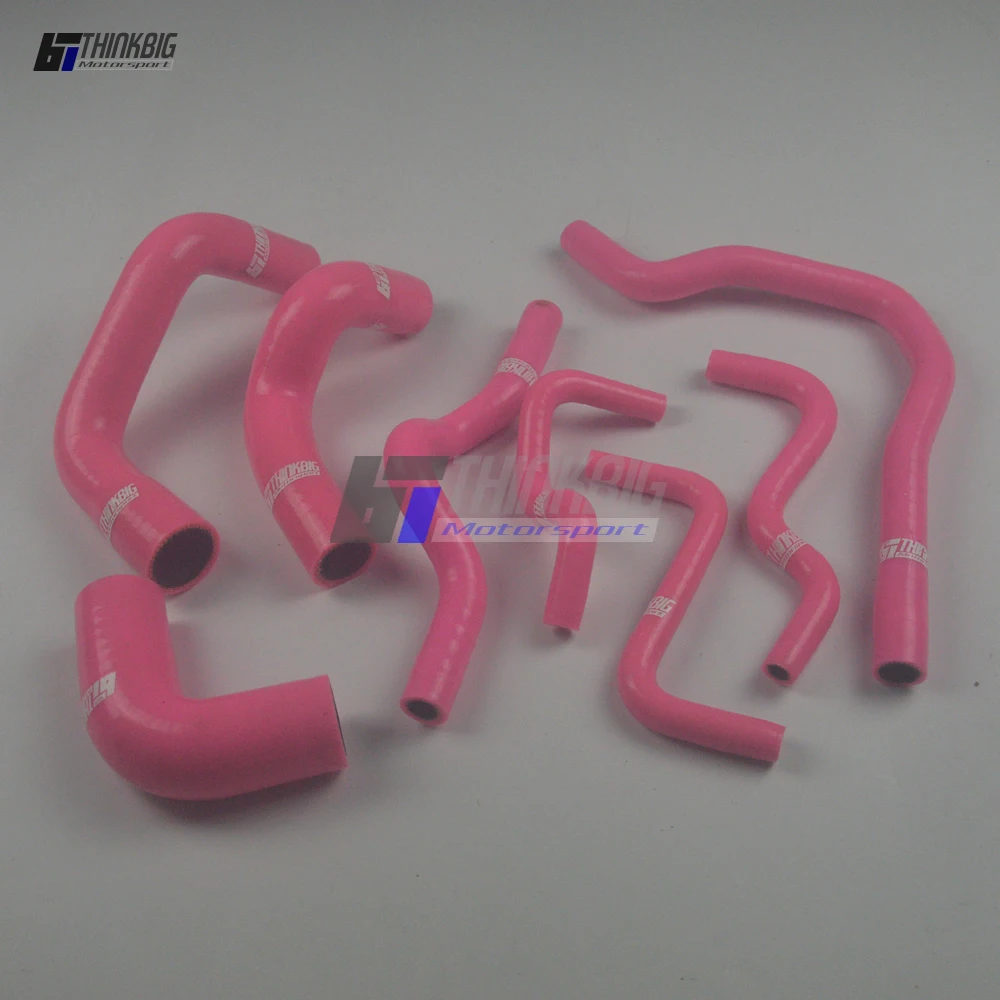 Kit Tubo Radiatore In Silicone Per Suzuki Wagon-R Solio Ma34S 1.3L M13A 2001-2009 (8 Pezzi)