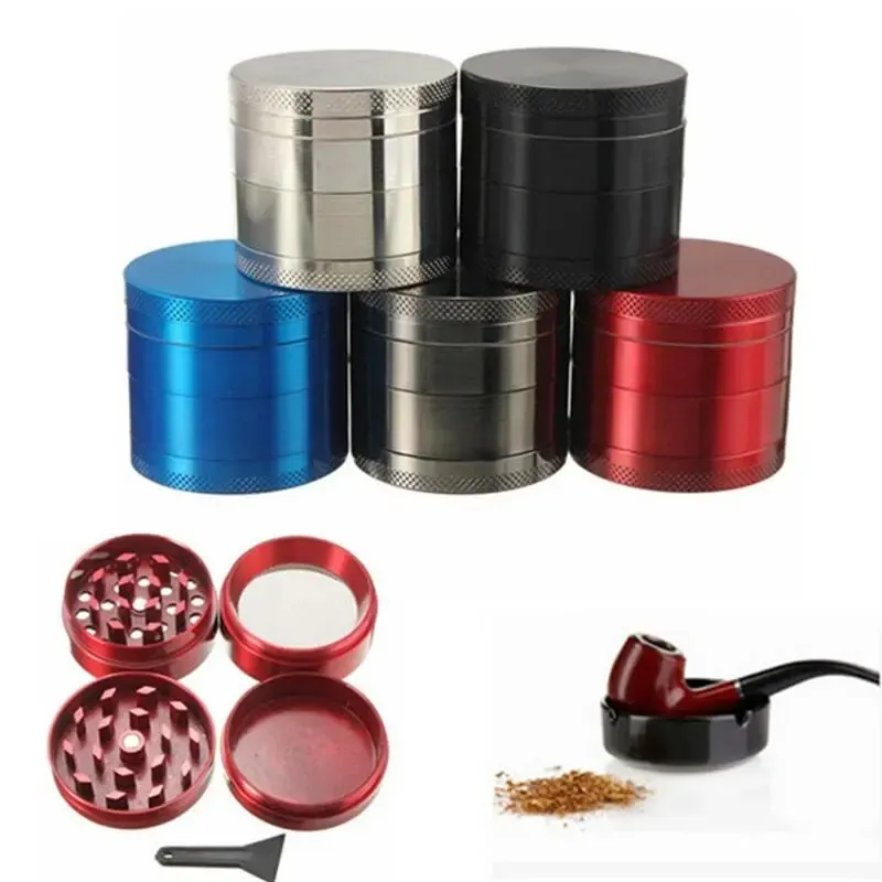 Zinc Alloy Hand Movement Tobacco Grinder