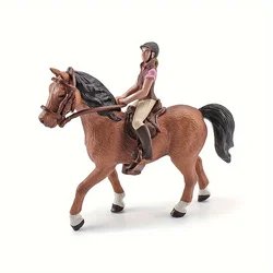 Decorative Female Equestrian Statue for Home and Office Decor (Horseman1)