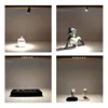 DC12V/24V Led Cabinet Light Spotlight for Jewelry Display Showcase Counter Lamp Mini Magnetic Track Lighting Surface Mounted 3