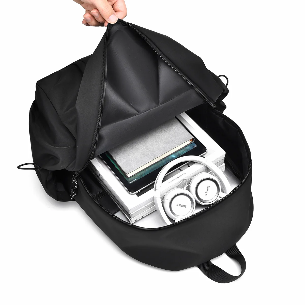 Stylish Unisex Backpack for High School and College Students with Large Capacity
