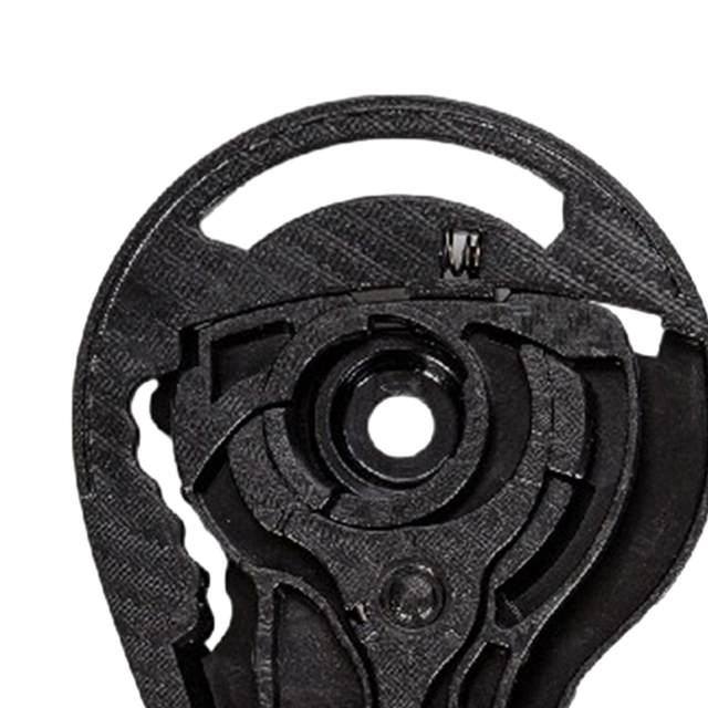 2 Pieces Helmet Guard Base Helmet Lens Base Mounting Parts, Durable Helmet