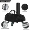 Pizza Oven Cover for Ooni Karu 12/16 Portable Pizza Oven Cover 420D Fabric Waterproof Pizza Oven Cover Heavy Duty Fabric 4