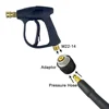 Metal connector hose connector flexible quick release adapter M22-14 high-pressure cleaning machine K series adapter 4