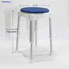 Tlhottop Bath Stool With Padded Rotating Seat Round Bath Stool With Adjustable  Showering for Elderly Seniors or Injured YJ-2053 5