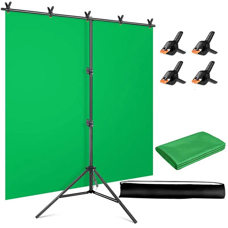 TShapedBackgroundFrameBackgroundClothGreenScreenLiveBroadcast