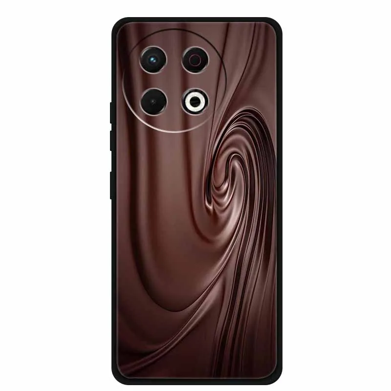 Black Silicone Soft Phone Case - Protective Back Cover