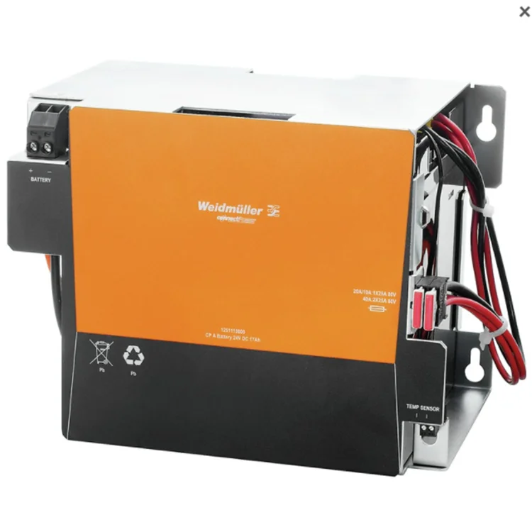 

CP A батарея 24V DC17AH Weidmueller 1251110000 новый оригинальный