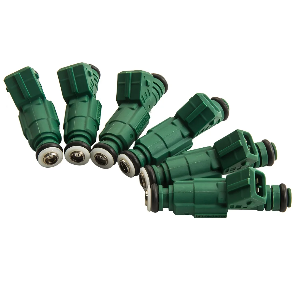 Set Of 6 Ev1 Fuel Injectors Fit For Audi S4 A6 (b5) 199701 42lb/hr