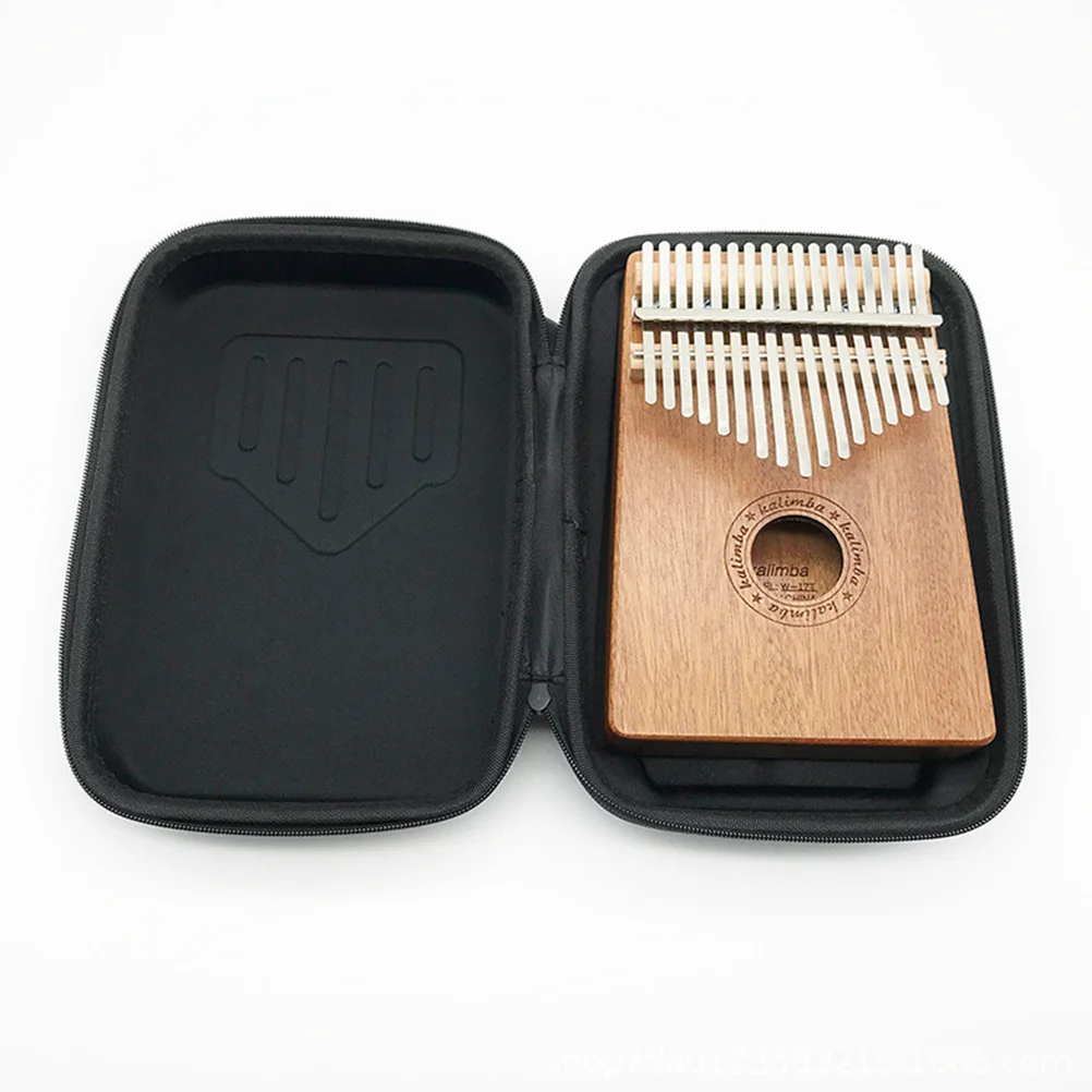 EVA Prime Thickened Kalimba Storage Bag Durable Thumb Piano Bag for Travel Kalimba Case Finger Piano Storage Case